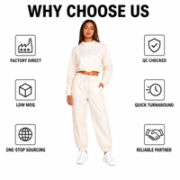 Ensemble 2 pièces de protection solaire UPF50+ pour femmes : veste courte à capuche et pantalon à cordon de serrage avec ourlet ajustable, survêtement anti-UV pour l'extérieur, ODM