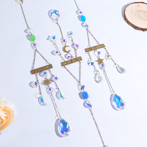 <span class=keywords><strong>Attrape</strong></span>-rêves en cristal exquis, décoration suspendue, <span class=keywords><strong>attrape</strong></span>-rêves anti-mal, carillons éoliens, <span class=keywords><strong>attrape</strong></span>-soleil circulaire - Product Image 2