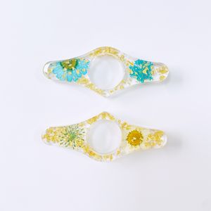 Livre floral porte-page fleur pouce porte-page résine épandeur de page support de lecture lecteur rat de bibliothèque amant cadeaux signet - Product Image 5