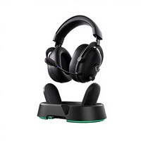 MCHOSE V9 Turbo Headset Gaming Dinamis Over-Ear Berbahan Metal AAC Active Noise Cancellation (ANC) Tahan Air IPX3 15-20 Jam
