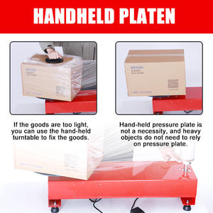 آلة تغليف كهربائية أوتوماتيكية من واليابك للخدمات اللوجستية السريعة باستخدام فيلم التمدد البلاستيكي - Product Image 3