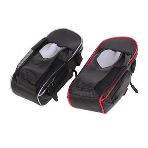 Bolsa para sillín de bicicleta AZ-400, bolsa impermeable para asiento trasero de 1L, accesorios para ciclismo de montaña, color negro - Product Image 5