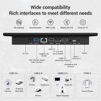 Ordinateur tout-en-un sans ventilateur à écran tactile, PC industriel robuste de 10,1 pouces, Android 12, 4 Go de RAM, 64 Go de ROM, 1280 x 800 IPS CN