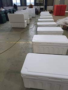 Fábrica Shanghai 180L LLDPE Branco Rotomolded Cooler Big Ice Cooler Camping Cooler <span class=keywords><strong>Box</strong></span> - Product Image 6