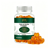 Gummies de carotène bêta OEM pour le bronzage – Produits de beauté certifiés HACCP favorisant l'éclat de la peau et la production naturelle de mélanine