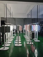 Oval Portable Dslr Photo Booth ipad Photo Booth Kiosk Photobooth Machine for Wedding Party Event with Remote Control