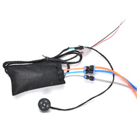 Système de massage pneumatique 6 points pour siège de voiture, kit de massage universel 12V avec soutien lombaire en TPU et coussinets d'air pour amélioration de l'intérieur automobile