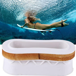 Poignée de planche à pagaie SUP transfrontalière en forme de huit, en plastique noir et blanc, pour accessoires de stand-up paddle - Product Image 4