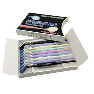 Espejo Oral Autoclavable 134 grados centígrados Material Dental boca espejo <span class=keywords><strong>dentista</strong></span> producto 10 unids/caja - Product Image 6