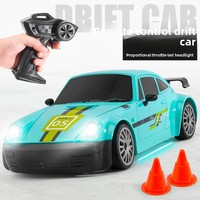 Voiture de course télécommandée transfrontalière haute vitesse à drift, rechargeable, livraison gratuite, 2,4 GHz, 4x4, pour usage intérieur, à partir de 14 ans
