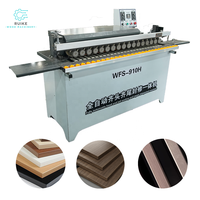 Machine professionnelle de chantournage laser avec application de colle, petite machine de chantournage avec pré-fraisage