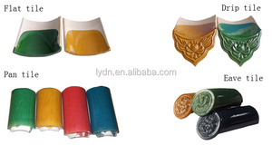 30 năm của Trung Quốc Nhà thờ Hồi giáo đền dự án gốm cam vàng mái ngói Nhà cung cấp gạch men để bán - Product Image 6
