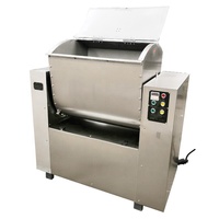 Mesin Pembuat Adonan Listrik Industri Baru Kapasitas 25kg 50kg 75kg 100kg Mixer Tepung Roti Komersial untuk Pizza Kue Roti Tortilla