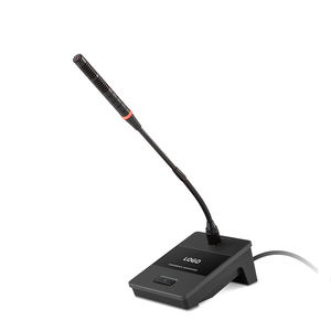 Microphone de conférence à col de cygne TTA380 avec écran, logo personnalisé, câble de 8 m pour réunions et enseignement - Product Image 1