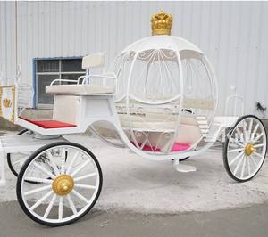 Voiture de transport électrique de luxe en forme de citrouille pour événements extérieurs et cérémonies de mariage - Product Image 6