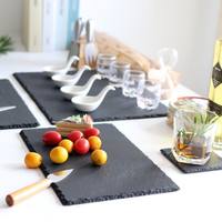 Nouveau dessous de plat en pierre LOGO, résistant à la chaleur, pour assiettes, tasses et casseroles, idéal pour la maison