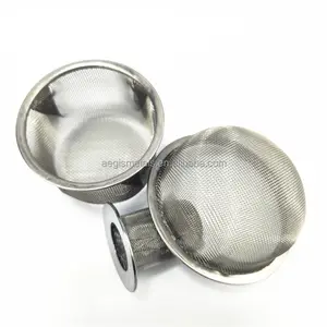 85mm diameter 304 stainless steel 20 30 40 50 60um metal mesh fine strainer filter cap
