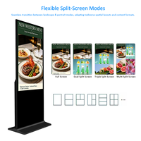 Écran tactile LCD numérique de 32 pouces avec fonction tactile IR et système de gestion CMS pour café, centre commercial, hôtel