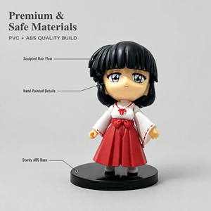 Statuetta in PVC di Ragazza Anime Giapponese Chibi, Decorazione da Scrivania Kawaii, Statua da Collezione Personalizzabile OEM - Product Image 3