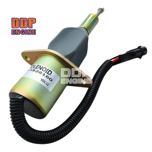 Válvula solenoide de corte de combustible 3928160 SA-4293-12 para motor Cummins C8.3L 6C 6CT 6CTAA8.3 ISC8.3 QSC8.3 - Product Image 4