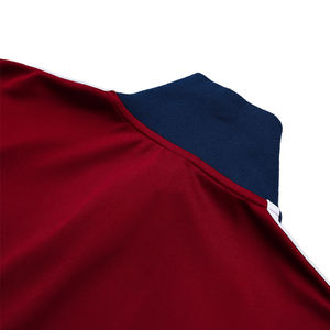 <span class=keywords><strong>Tuta</strong></span> sportiva estiva da <span class=keywords><strong>uomo</strong></span> con mezza Zip personalizzata per allenamento di <span class=keywords><strong>calcio</strong></span> abbigliamento sportivo Casual da Jogging con allenamento di corsa per giocatori di <span class=keywords><strong>calcio</strong></span> - Product Image 4