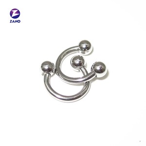 Herradura Circular Septum Nariz Anillo Acero inoxidable Pezón Aros Nariz Septum Ceja Oreja Piercing Joyería para el cuerpo - Product Image 5