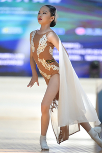 Robe de <span class=keywords><strong>danse</strong></span> latine professionnelle Vennystyle, nouveau style, haut de gamme, inspirée des tendances virales, costume de performance avec détails ornés - Product Image 4
