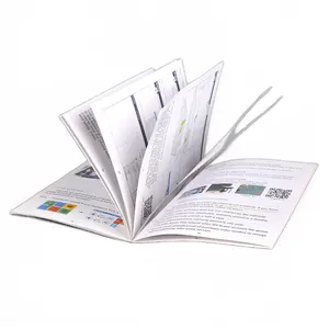 Promoción impresa personalizada Folleto/Catálogo/Impresión de folletos Servicio de impresión de Folletos baratos