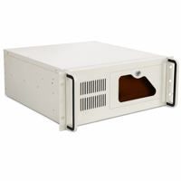 Casing PC Industri Rakmount 4U 19 Inci Baja SGCC Chassis Server ATX IPC