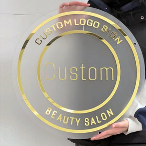 Custom Wellness Spa Backlit LED Sign <b>Rectangle</b> <b>Mirror</b> Acrylic <b>Wall</b> Company logo SignMount Indoor Static Display Plug Powered - Product Image 4