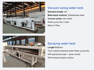 Máquina Extrusora de Tuberías de Drenaje de Agua de Plástico PVC PPR HDPE UPVC 2026, Máquina para Fabricar Tuberías Agrícolas y Conductos Eléctricos - Product Image 4