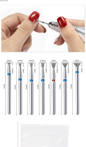 Inverted Cone Diamond Nail Drill Bit Rotary Burr Cuticle Cleaner Manicure Cutter <b>E</b> <b>File</b> Accessory - Product Image 3