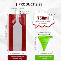 Sachet souple portable de voyage pour boissons, emballage individuel, pochette autoportante scellée pour liquides, qualité alimentaire, anti-humidité, pour lait