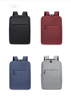Sac à dos pour ordinateur portable de haute qualité avec logo personnalisé, imperméable, léger, avec chargeur USB pour homme