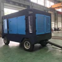 Foreuse rotative APCOM, alimentée au diesel, pour puits d'eau, montée sur tracteur, boîte de vitesses et moteur, profondeur de forage maximale de 500 m