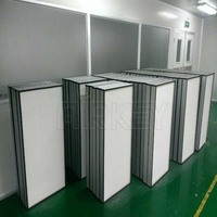 Cutomzied Flujo de aire laminar Mushroom Modular Clean Room H14 Filtro HEPA