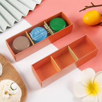 Emballage de boîte cadeau de collation 3 6 10 capsules sur mesure boîtes à gâteaux en papier Macaron à fenêtre transparente