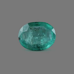 Émeraude naturelle de 2,95 carats, certifiée Panna, pierre précieuse verte, qualité export, pierre fine pour bague, pendentif, bijoux - Product Image 3