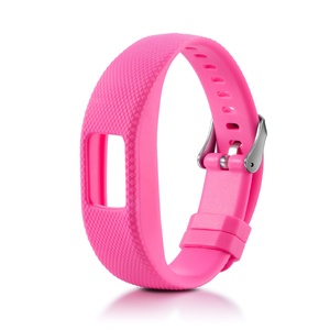 Bracelet de luxe en silicone étanche pour le sport, bracelet officiel pour <span class=keywords><strong>Garmin</strong></span> <span class=keywords><strong>Vivofit</strong></span> 4, bracelet de remplacement pour tracker d'activité et de fitness - Product Image 6