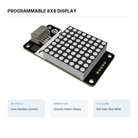 Module d'affichage matriciel LED 8x8, écran matriciel à points 64 pixels, rouge, vert, bleu, blanc, pour projets Arduino STEM