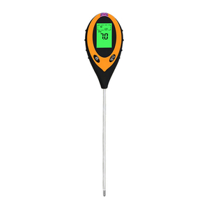 고품질 고정밀 토양 pH 측정기 4 in 1 테스터 광도, 주변 습도, 토양 온도, pH 측정 - Product Image 1