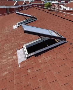 Fenêtre de toit verticale moderne en alliage d'aluminium à prix d'usine, simple, fixe, double vitrage, faible coût, vente en gros - Product Image 4