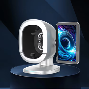 Tragbares Neues 2-in-1 Haar- und Kopfhautdetektor & KI-Gesichtshautdiagnoseanalysator Gesichtshautanalysegerät mit 18 Sprachen - Product Image 1