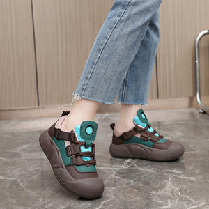 Zapatos Planos Transpirables con Cordones y Plataforma Alta para Mujer, Modelo Otoño 2026, Estilo Informal y Moderno - Product Image 4