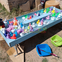Mini piscine d'eau pour enfants en plein air unisexe pour les fêtes Ensemble de jouets éducatifs de luxe pour bassin à canards Personnalisable en plastique ABS pour tous les genres