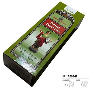 Saint Pancras Incense Sticks For Work And Money Tulasi 6 Packs - Product Image 1