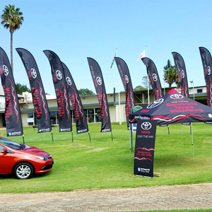 Khuyến mãi Giọt Nước Mắt biểu ngữ swooper cờ Bunting in bãi biển bay lướt sóng lông <span class=keywords><strong>Standee</strong></span> cho các sự kiện ngoài trời - Product Image 4