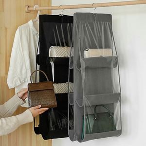 Bolsa de Viaje con 6 Bolsillos para Mujer, Organizador para Colgar Detrás de Puertas y Paredes, Bolsa de Almacenamiento para Artículos de Aseo y Lavandería - Product Image 2