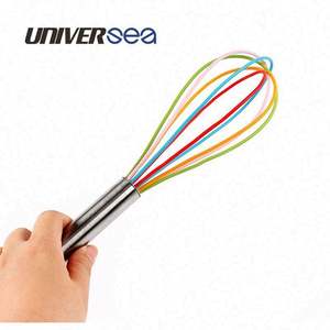 Fouet en acier inoxydable recouvert de silicone de bonne qualité - Ustensile alimentaire - Product Image 5