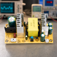 Alimentation à découpage à cadre ouvert personnalisée 136W 21V 6.5A SMPS AC DC avec carte PCBA pour mur vidéo LED, CNC, audio industriel, CE